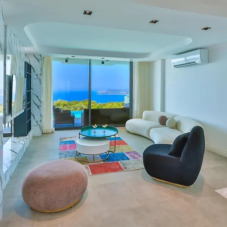 Infinity Sky - Private Pool - Panoramic Sea View * 카스