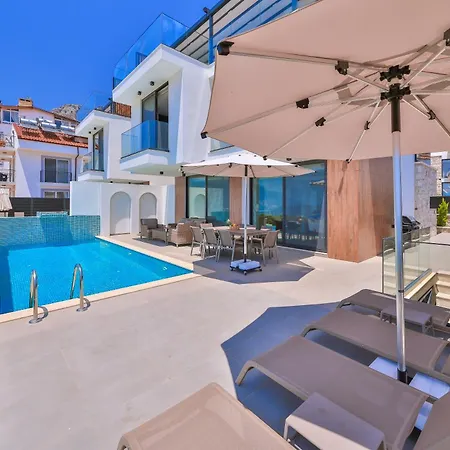 Infinity Sky - Private Pool - Panoramic Sea View 卡斯